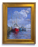 "Darien Shrimp Boats" by Don Yaun