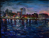 ""Savannah River at Night"" by Sitorabonu Musulmankulova