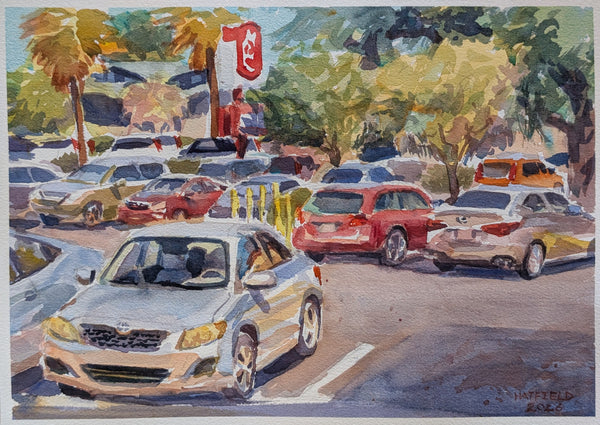 "Chick Lot - East Victory Drive" by Josh Hatfield