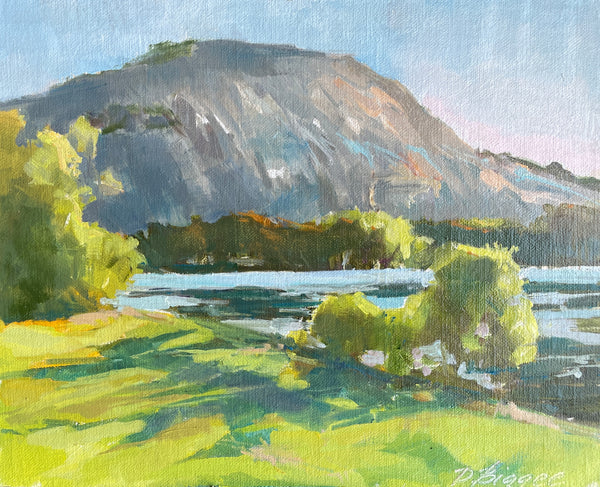 "Last Light On Stone Mountain" by Donna Biggee