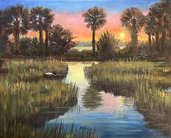 "Qweens Trail Sunset" by Ken W. Breier