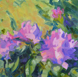 "Pink Mountain Blossoms" by Rokhaya Waring