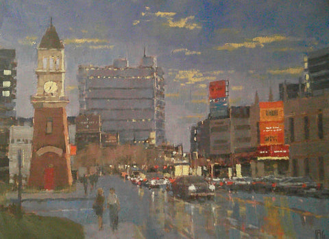 "Night Time/Buckhead-Atlanta" by John Guernsey