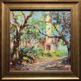 "Serene Walk, Johnson Square, Savannah" by Glery Becerra