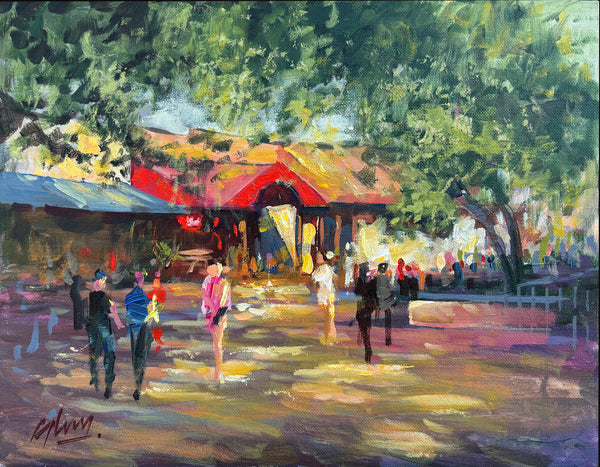 "View From Franklin Square" by Glery Becerra