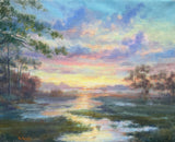 "Glorious Sunrise on the Marsh" by Katherine LaPlace Meade