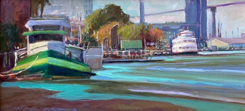 "Soul of Savannah, River Street" by Lori Keith Robinson