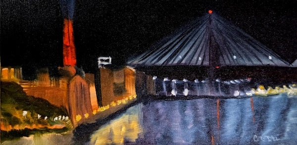 "Night on the River Walk" by Charlie DeRuiter