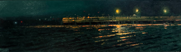 "St Simons Pier 2:53AM" by Crista Pisano