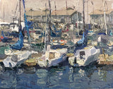"Boats Row" by Susan Diehl