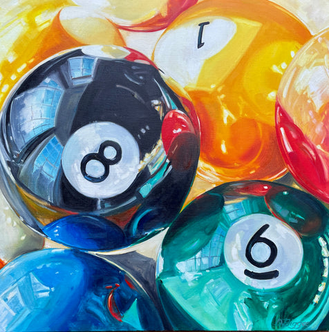 "Billiards" by Donna Biggee
