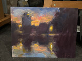 "Duck Pond at Dusk" by Ryan Jensen