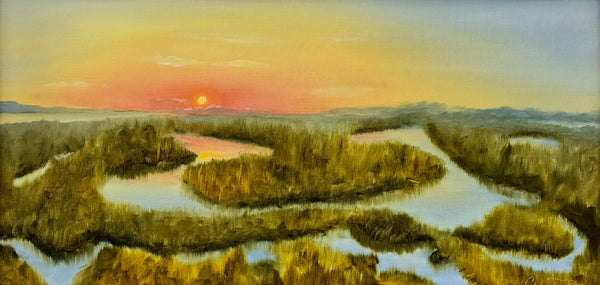 "Marsh Tower, Sunrise" by Charlie Eleanor DeRuiter