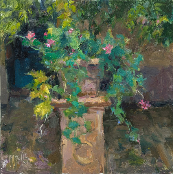 "Madam Baudy's Geraniums" by Robin Cheers