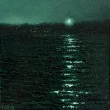 "Jekyll Lighthouse 2:03AM" by Crista Pisano