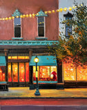 "Lights on Broughton Street" by Julia Kamenskikh