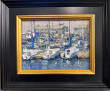 "Boats Row" by Susan Diehl